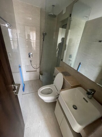 Bathroom in 2 BHK Apartment at Hiranandani Regent Hill, Powai – for Rent