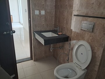 Bathroom in 4 BHK Apartment at Shapoorji Pallonji Joyville Gurgaon, Sector 102 – for Rent