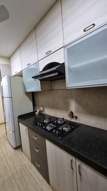 Kitchen in 2.5 BHK Apartment at Mahindra Splendour, Bhandup West – for Rent