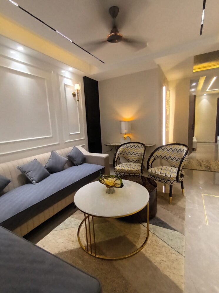 Living Room, infinite-luxury 4 Bedroom 2000 Sq.Ft. Builder Floor In South City 2 Gurgaon 8163267