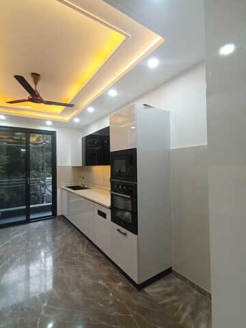 Staircase in 4 BHK Builder Floor at Infinite Luxury, South City 2 – for Sale