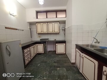 Kitchen in 3 BHK Builder Floor at Greater Kailash I – for Rent