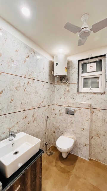 Bathroom in 3 BHK Builder Floor at M3M Atrium, Sector 57 – for Sale