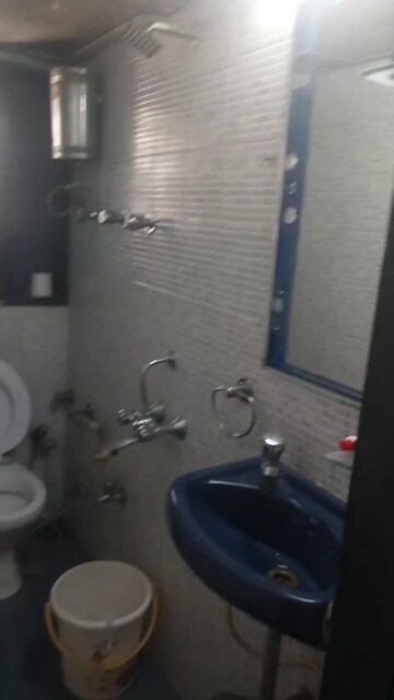 Bathroom in 1 BHK Apartment at Avillion Greenfields Co Op Housing Society, Jogeshwari East – for Rent