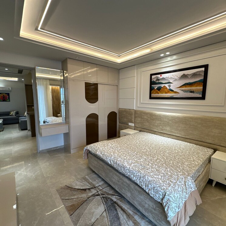 Bedroom, crd-golden-castle 3 Bedroom 1900 Sq.Ft. Apartment In High Ground Zirakpur 8163557