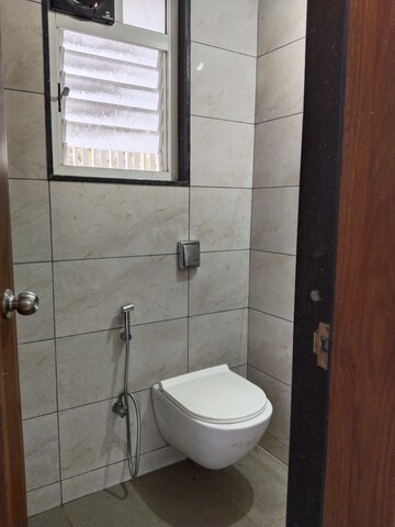 Bathroom in 3 BHK Apartment at Aundh – for Rent
