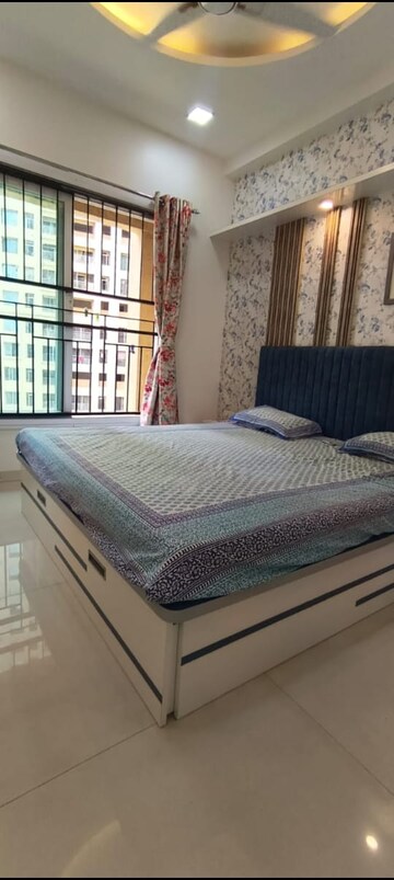 Bedroom in 2 BHK Apartment at Rustomjee Azziano Wing D, Majiwada – for Sale