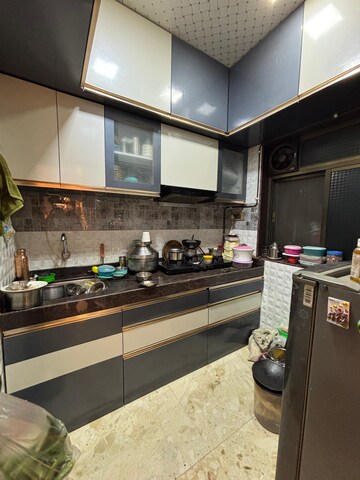 Kitchen in 1 BHK Apartment at Gharonda Housing, Ghansoli – for Rent