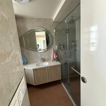 Bathroom in 4 BHK Apartment at Pride Purple Park Titanium, Jagtap Dairy – for Rent