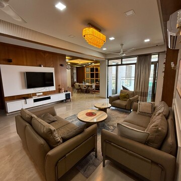 Bedroom in 4 BHK Apartment at Pride Purple Park Titanium, Jagtap Dairy – for Rent