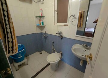 Bathroom in 2 BHK Apartment at Hiranandani Estate, Ghodbunder Road – for Rent