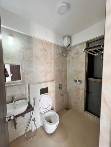 Attached Bathroom in 2 BHK Apartment at Raymond Ten X Habitat, Pokhran Road No 2 – for Rent