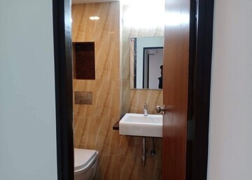 Bathroom in 2 BHK Apartment at Lodha Amara, Kolshet Road – for Rent