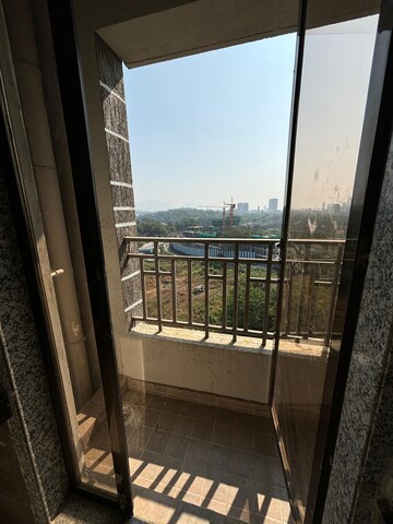 Balcony in 1 BHK Apartment at Regency Anantam, Dombivli East – for Rent