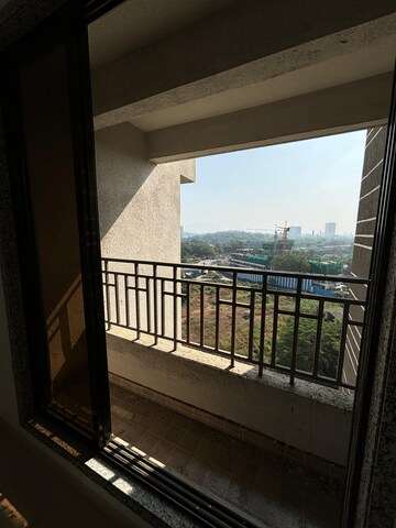 Balcony in 1 BHK Apartment at Regency Anantam, Dombivli East – for Rent