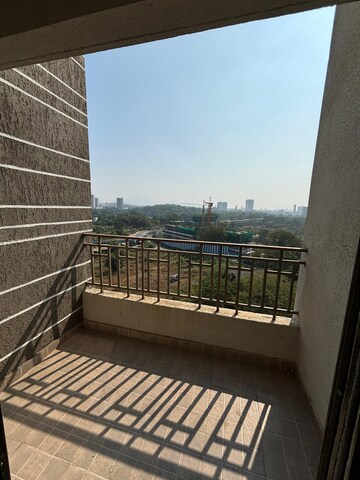 Balcony in 1 BHK Apartment at Regency Anantam, Dombivli East – for Rent
