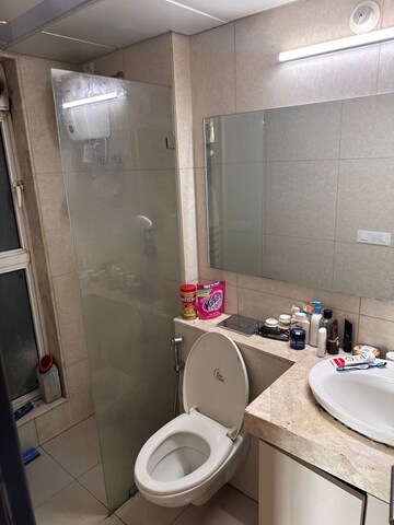 Bathroom in 2 BHK Apartment at L&T Emerald Isle, Powai – for Rent