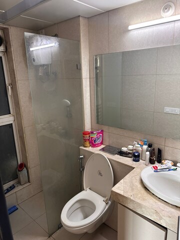 Bathroom in 2 BHK Apartment at L&T Emerald Isle, Powai – for Rent