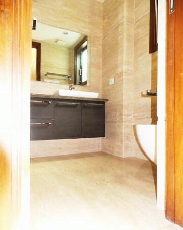 Bathroom in 3 BHK Builder Floor at Hauz Khas Enclave – for Rent