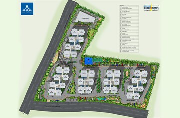 Master Plan in 3 BHK Apartment at Aparna Cyber Heights, Osman Nagar – for Sale