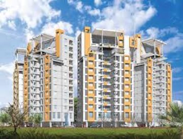 3 BHK Apartment – Exterior View View at Merlin Regency, Tangra - for Rent