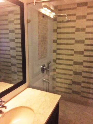Bathroom in 4 BHK Builder Floor at Hauz Khas Enclave – for Rent
