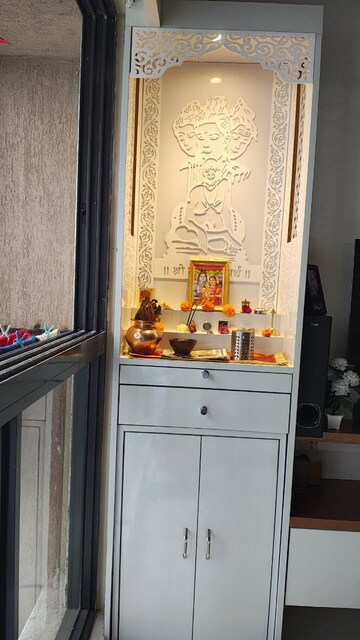 Balcony in 1 BHK Apartment at Lodha Crown Quality Homes, Majiwada – for Sale