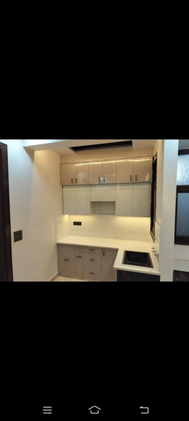 Kitchen, divya-angels 2 Bedroom 950 Sq.Ft. Builder Floor In Indrapuram Ghaziabad 8164023