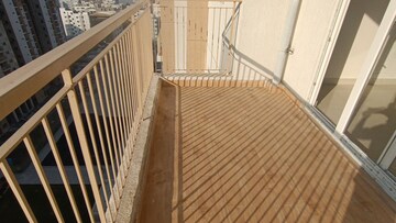 Balcony in 3 BHK Apartment at INDIS Viva City, Kondapur – for Rent
