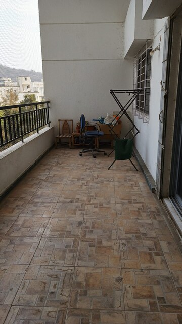Balcony in 2.5 BHK Apartment at Shri Sai Anusha Residency, Pashan – for Sale