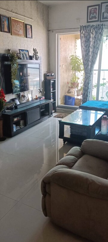 Living Room in 2 BHK Apartment at Rustomjee Urbania Azziano, Majiwada – for Rent