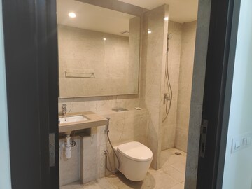 Bathroom in 2 BHK Apartment at Hiranandani Meadows, Manpada – for Rent