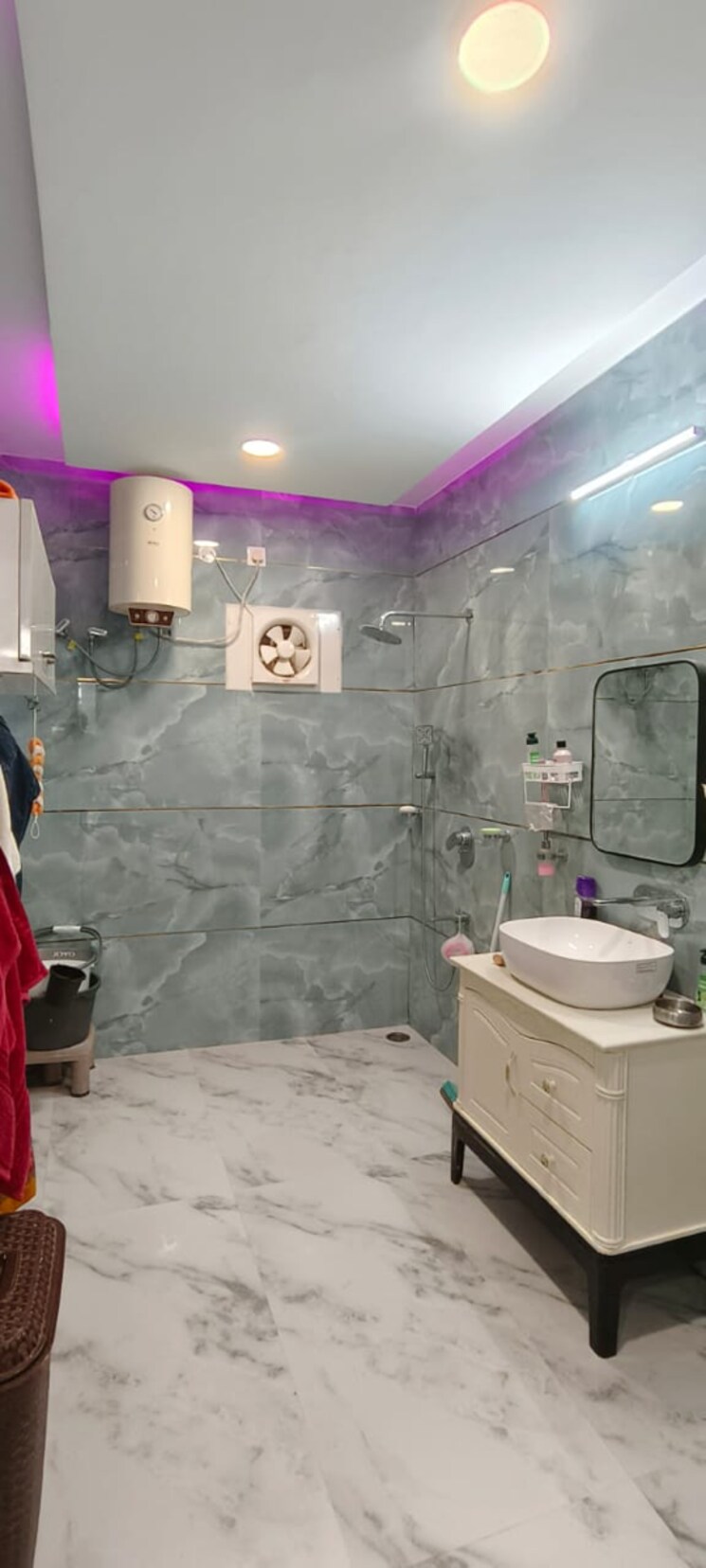 Bathroom, kharar landran road 3 Bedroom 100 Sq.Yd. Independent House In Kharar Landran Road Mohali 8164124