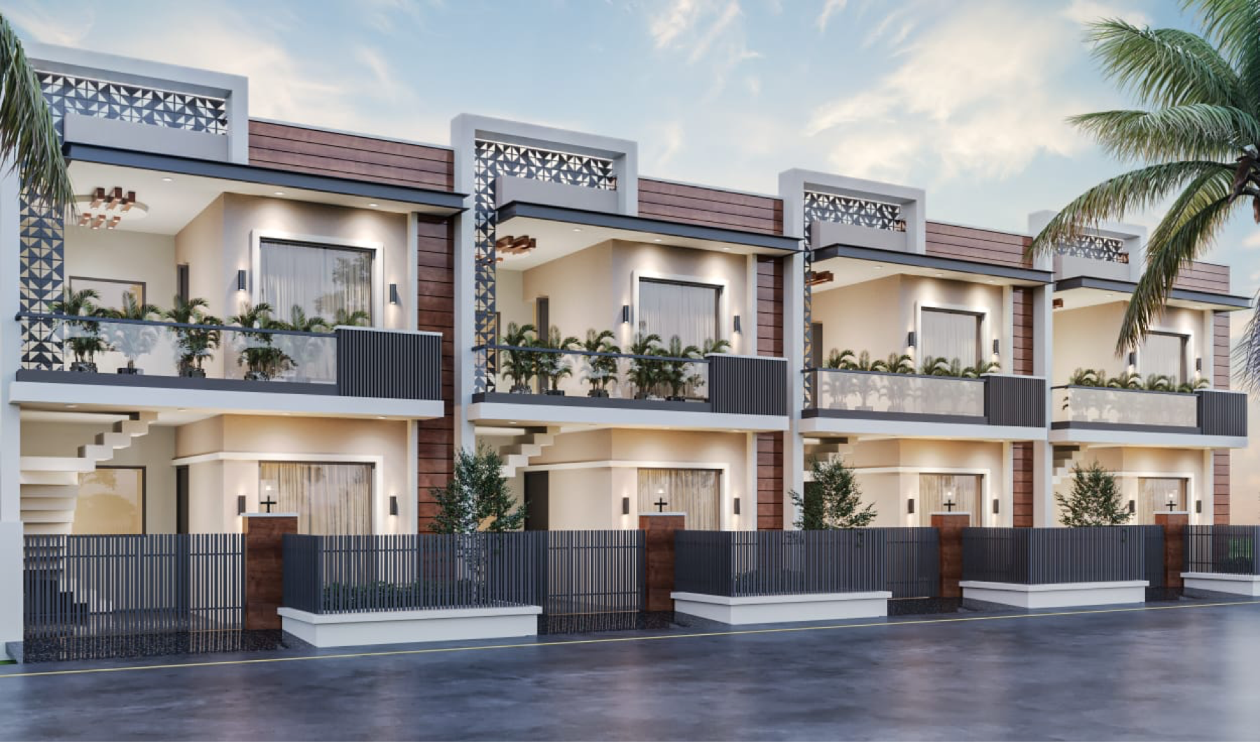 4 BHK + Study Room,Extra Room Independent House For Sale in Sunny Enclave 