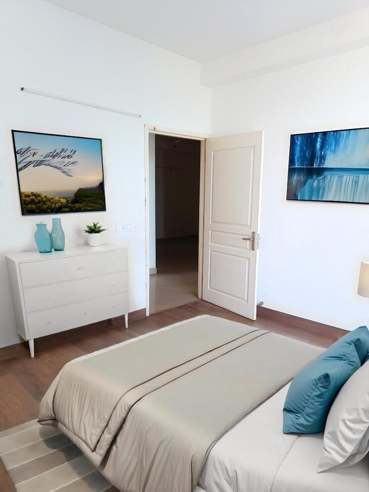 Bedroom, jms-the-nation 3.5 Bedroom 1745 Sq.Ft. Builder Floor In Sector 95 Gurgaon 8164185