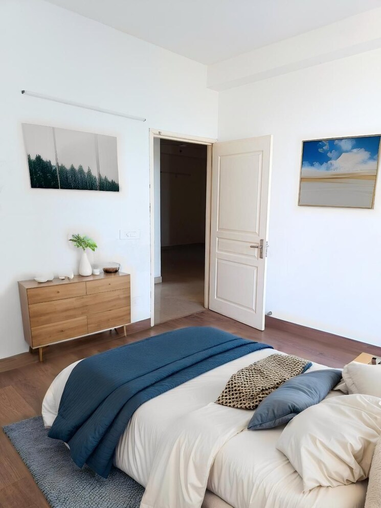 Master Bedroom, jms-the-nation 3.5 Bedroom 1745 Sq.Ft. Builder Floor In Sector 95 Gurgaon 8164185