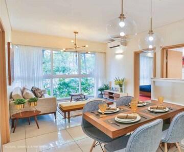 Living Room in 2 BHK Apartment at Godrej Ananda, Bagaluru  – for Sale