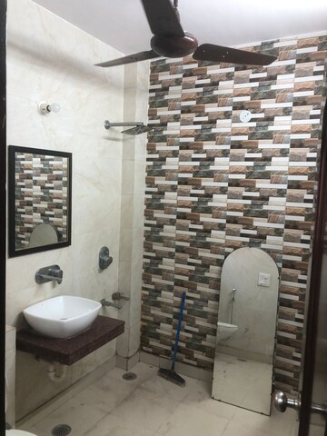 Bathroom in 3 BHK Builder Floor at Shreshtha Vihar – for Rent