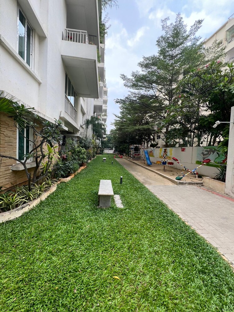 Balcony, svc-tree-walk 3 Bedroom 1825 Sq.Ft. Apartment In Kondapur Hyderabad 8164305