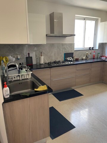 Kitchen in 3 BHK Apartment at Jayabheri The Summit, Narsingi – for Rent