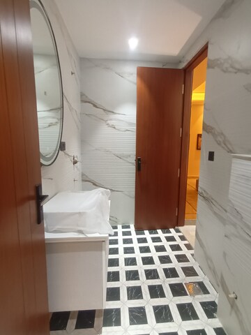 Kitchen in 4 BHK Builder Floor at Infinite Luxury, South City 2 – for Sale