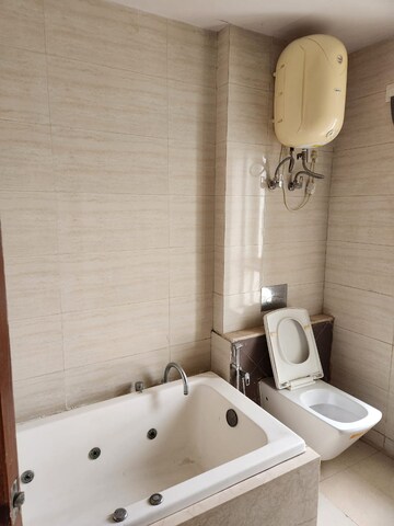 Bathroom in 3 BHK Apartment at Jaypee Kalypso Court, Sector 128 – for Rent