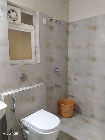 Bathroom in 2 BHK Apartment at Puranik Abitante, Bavdhan – for Rent