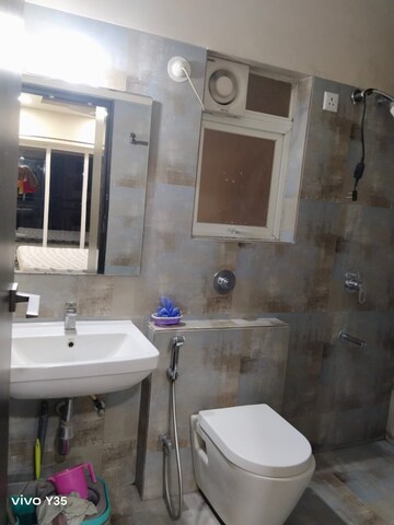 Bathroom in 2 BHK Apartment at Puranik Abitante, Bavdhan – for Rent