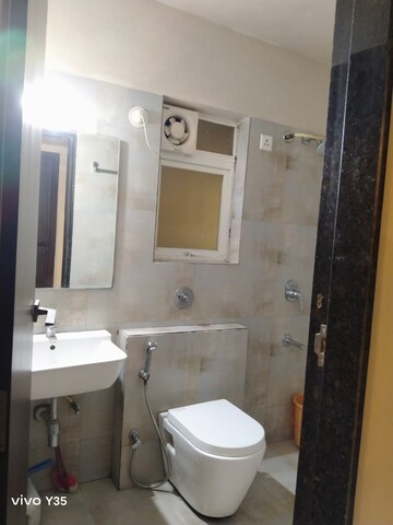 Bathroom in 2 BHK Apartment at Puranik Abitante, Bavdhan – for Rent