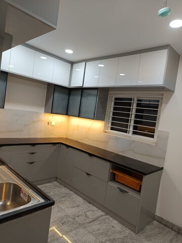 Kitchen in 3 BHK Apartment at Bollineni Bion, Kothaguda – for Rent