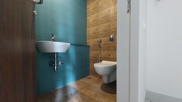 Bathroom in 2 BHK Apartment at Lodha Crown Quality Homes, Majiwada – for Rent