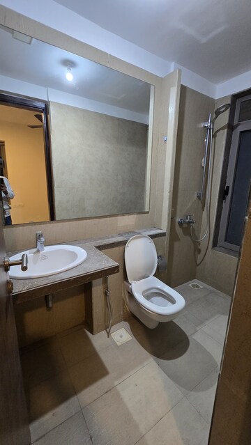 Bathroom in 3 BHK Apartment at The Wadhwa The Address, Ghatkopar West – for Rent