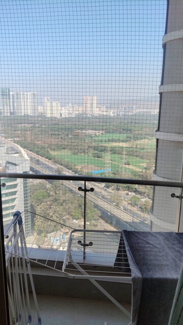 Balcony in 2 BHK Apartment at Rustomjee Erika, Bandra East – for Rent