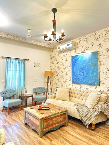 Living Room in 3 BHK Villa at Panjim – for Rent